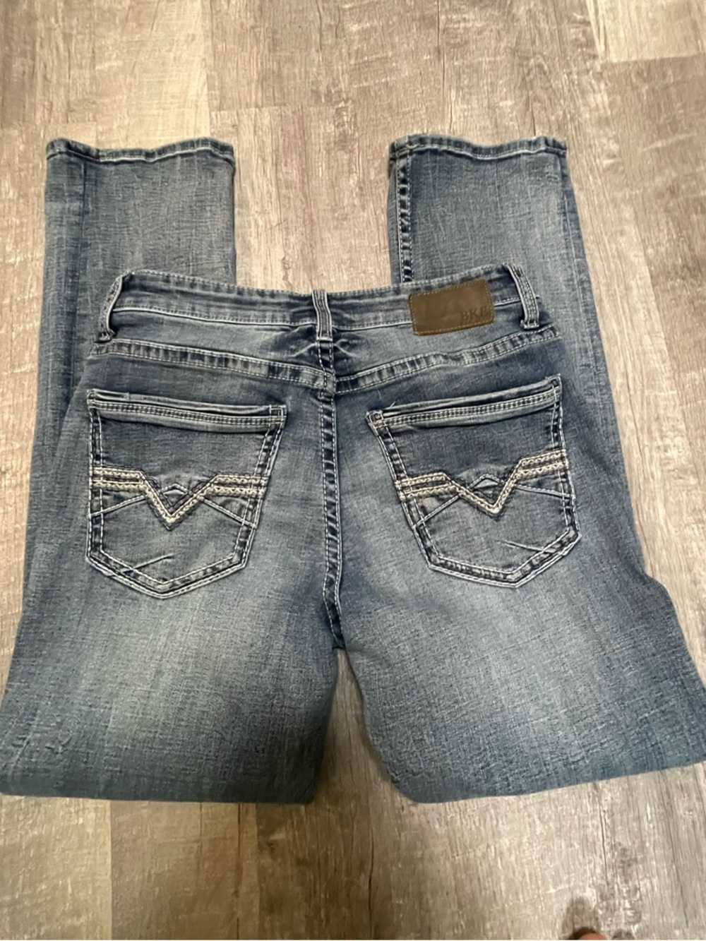 Buckle BKE Alec Men's 31X30 Straight Leg  Stretch Denim Blue Jeans - Picture 2 of 9